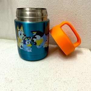 Bluey Stainless Steel Thermos with Orange Lid by Zak!